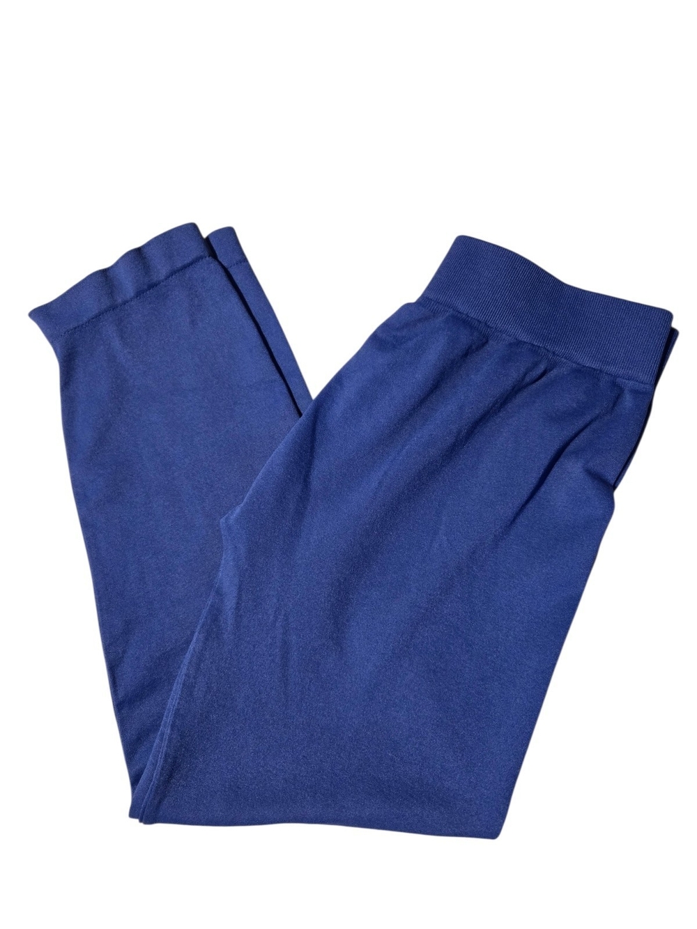 NUX Royal Blue Capri Lounge Pants SZ SM NWOT - Picture 2 of 3